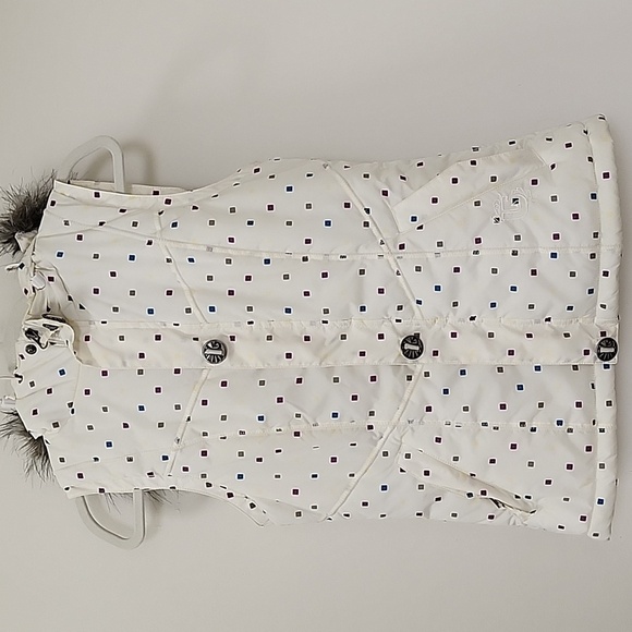 Burton Dry Ride  Graphic Print Confetti Puffer Snowboard Vest Size Small - Picture 5 of 16